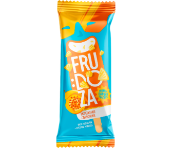 Мороженое Frudoza ананас-маракуйя