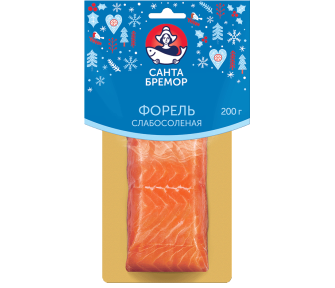 Форель слабосоленая филе-кусок