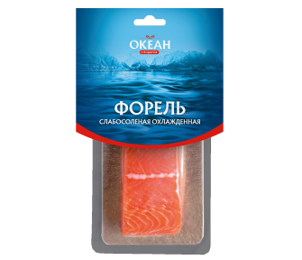 Форель Классическая филе-кус.с кожей с/сл