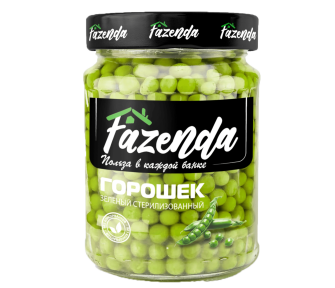 Горошек консервированный в/с Fazenda