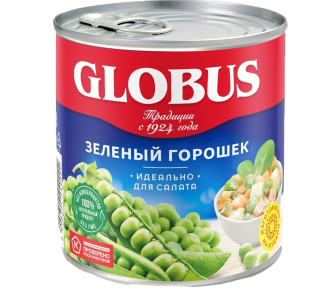 Горошек зеленый Globus 