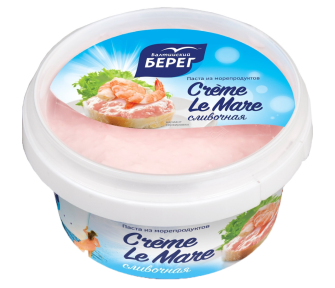 Паста из морепродуктов Creme Le Mare Сливочная 