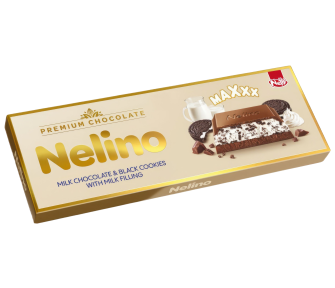 Шоколад Nelino Maxxx с мол нач. и  шок. печеньем 