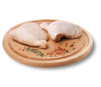 Бедро куриное с частью спинки охл