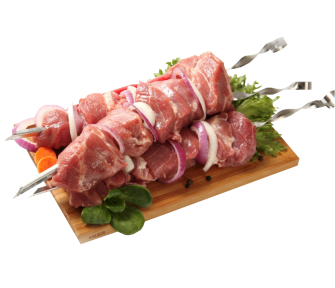 Шашлык Далікатны са свіной шыі охл.