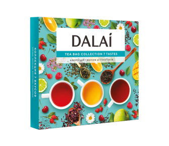 Набор чая и чайных напитков Dalai 7 вкусов