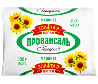 Майонез Провансаль Городской 50% 200г