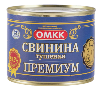 Консервы Свинина тушеная Премиум 